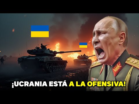 ¡NOCHE DE TERROR! Ucrania lanza ofensiva masiva contra posiciones rusas en el Donbás.