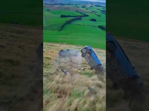 They Pushed 3 Cars Off a Cliff 🤯