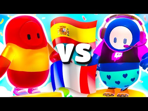 TORNEO COMPLETO FRANCIA VS ESPAÑA EN FALL GUYS