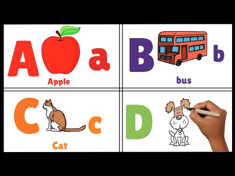 Learn the English Alphabet for Kids and Toddlers | Fun and Easy ABC Learning! a for apple