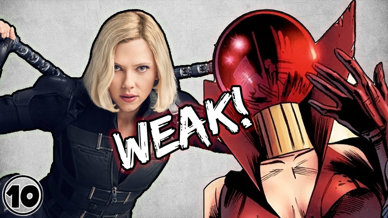Top 10 Marvel Characters Too Weak For The MCU