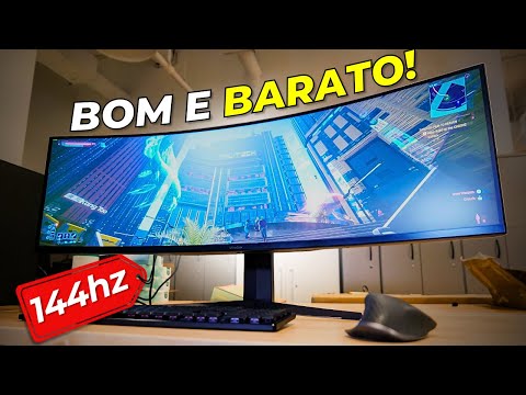 TOP 7 Monitores GAMER BARATO Custo-Benefício 2025 até 144hz - (Curvo, Ultrawide e 4K)