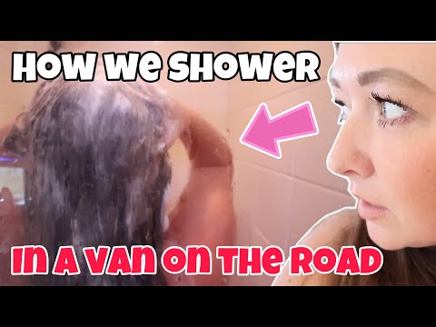 HOW WE SHOWER AS A FAMILY OF 8 LIVING IN A VAN..
