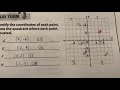 Coordinate Plane Concepts and Questions