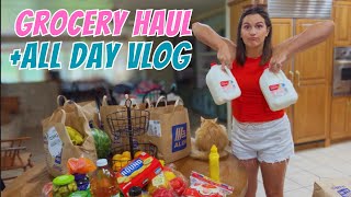 SUNDAY RESET + VLOG WITH ME | ALDI GROCERY HAUL ON A BUDGET FAMILY OF 6 | THE SIMPLIFIED SAVER