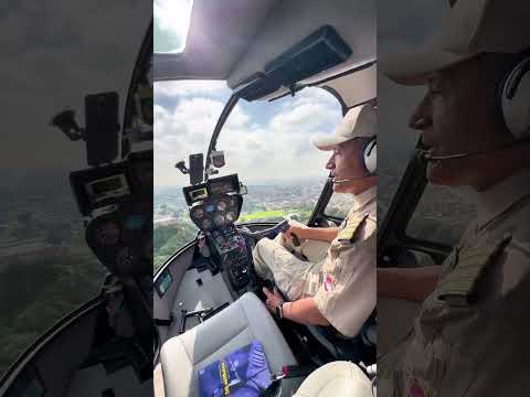 SEM MOTOR! VEJA O POUSO DO NOSSO HELICÓPTERO COM MOTOR DESLIGADO