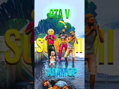Gta 5 : Adam बच्चे को Sunami से बचा Payega 🥺 #gta5 #gtav #gta #shorts