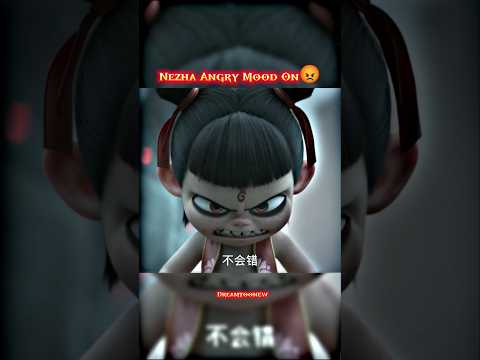 Nezha angry mood😡| Nezha 2 edit ⚡ | #shorts #nezha #animation