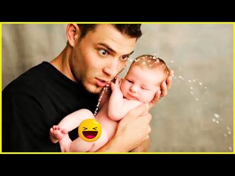 Daddy's First Time Moments with Baby - Heart Melting Compilation || Peachy Vines