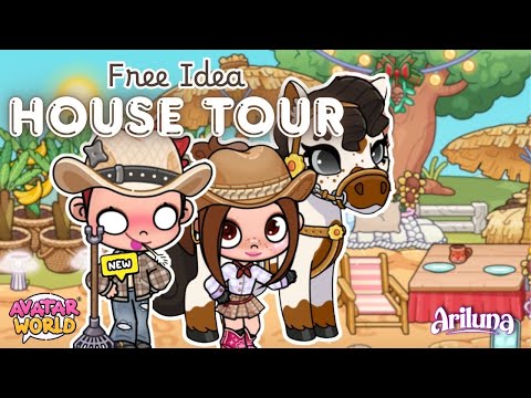 ¡COMO CREAR tu NUEVA CASA DE CAMPO! NUEVA ACTUALIZACIÓN en Avatar World | ARILUNA