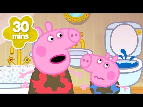 Toilet in a Tent! 🎪🧻 | Peppa Pig Full Episodes | 30 Mins of Kids Cartoons