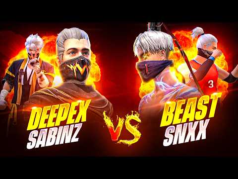 DEEPEX FF & SABINZ vs MR SNX & BEAST 😈🌍 Best Match Ever 🤯