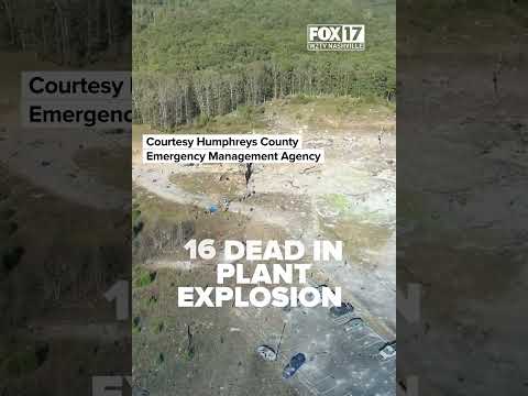 Sheriff confirms 16 dead in Hickman County, Tennessee plant explosion