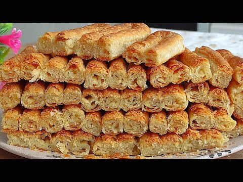 ÇOK KOLAY BİR YÖNTEM 🤚TEPSİ TEPSİ YAPIN ANINDA BİTİYOR 🤤 EN LEZZETLİ EN KOLAY BÖREK TARİFİ ‼️