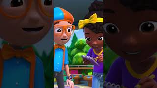 The Coolest Summer Snack Ever! 🍦☀️ Learn with #Blippi #BlippiWonders #Shorts