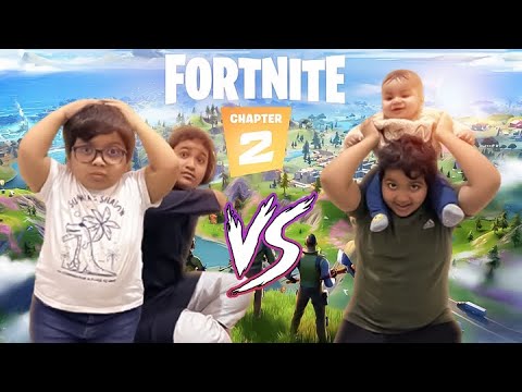 سوينا تحدي فورت نايت وعمر مقلبهم🤣