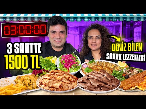 3 SAATTE 4500 TL SERİSİ!!! SOKAK LEZZETLERİ!!!