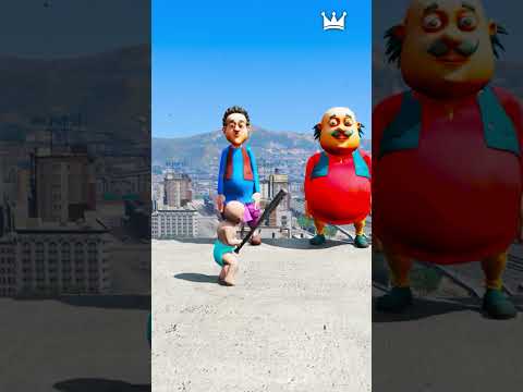 GTA V : WATER RAGDOLL VS SPIDER-MAN VS SUPER MOM 🥺 #shorts