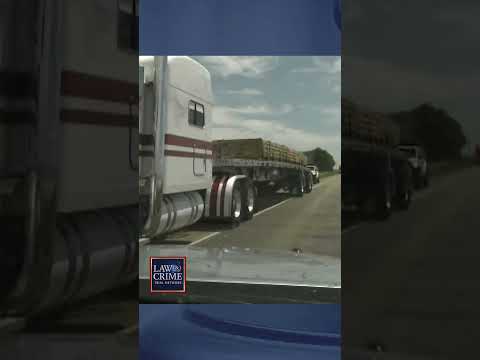 Suspect Crashes Stolen Cop Car into Semi-Truck During High-Speed Chase