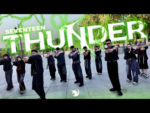[K-POP DANCE IN PUBLIC ONE TAKE] SEVENTEEN (세븐틴) - THUNDER || Dance Cover by PonySquad