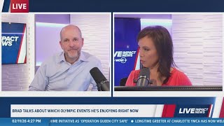 Brad talks warm weather, favorite Winter Olympics event