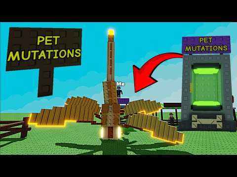 How to Use PET MUTATION Chamber and Makes Gigantic PETS in New Grow a Garden UPDATE