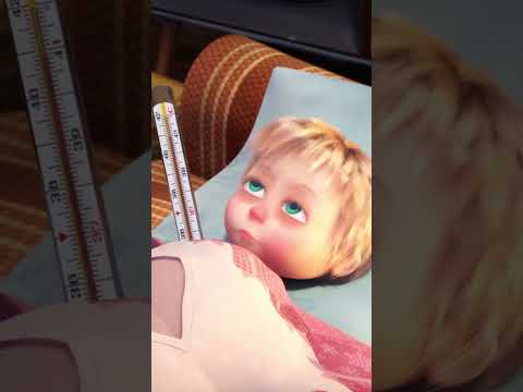 かぜのきせつのはじまり!びょうきにならないでね!#Shorts #マーシャとくま #子供向け #mashaandthebear #楽しい #アニメ #funny #マーシャ #笑える