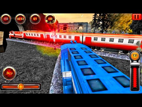 Train Racing Games 3D 2 Player - Railway Station Train Simulator - Android Gameplay