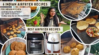 6 #Airfryer chaat recipes with Aloo bhujiya !  #streetfood #aloobhujiyaairfryer #golgappeinairfryer