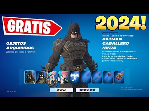 ✅ COMO CONSEGUIR Lote De Gotham Feudal GRATIS EN FORTNITE / CAPITULO 6 TEMPORADA 1