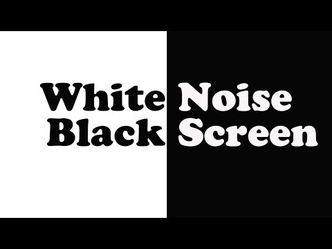 White Noise Black Screen, THE BEST ON YOUTUBE | Sleep, Study, Focus | 11 Hours