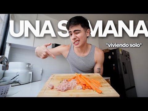 UNA SEMANA EN MI VIDA *viviendo solo*