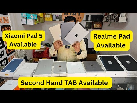 Cheapest Second Hand TAB ,Samsung, iPad, Realme Pad, All Available | Second Hand Tablet Available |