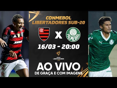 FLAMENGO X PALMEIRAS | CONMEBOL LIBERTADORES SUB-20 | FINAL | AO VIVO E COM IMAGENS