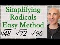 Simplifying Radicals with Prime Factorization