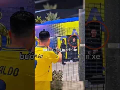 Chàng trai bị sốc khi lần đầu gặp Ronaldo #shorts
