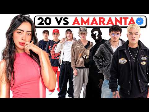 AMARANTA VS 20 HOMBRES
