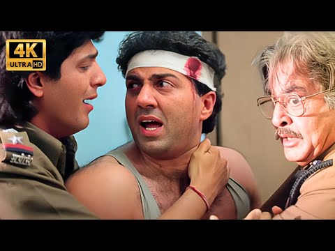 सनी देओल ने खोया अपना आपा | Sunny Deol, Chunky Pandey | Lootere Movie | Best Action Scene | HD