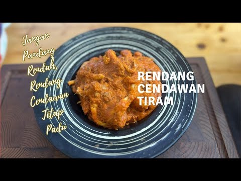 Rendang Cendawan Tiram | Kalau Tak Percaya Cendawan Boleh Jadi Rendang, Try Dulu |