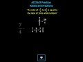 Understanding Ratios and Fractions