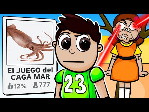 LOS PEORES JUEGOS del CALAMAR en ROBLOX...