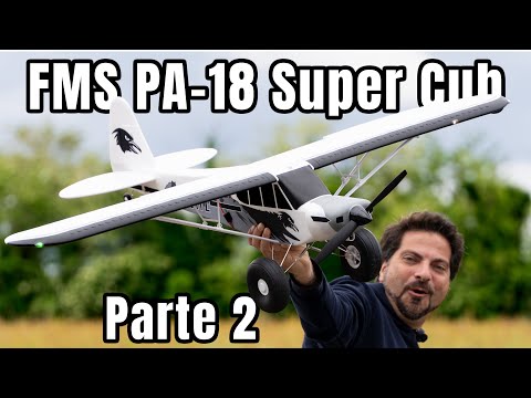 FMS PA-18 Super Cub 1300mm - PARTE 2 - Prova di Volo