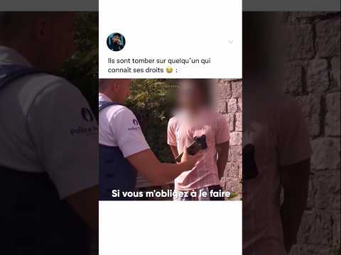 Il connaissait bien ses droits ! 😭