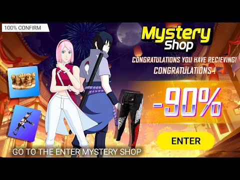 Naruto Mystery Shop Free Fire | Next Discount event | Mystery Shop free fire | Free Fire New event