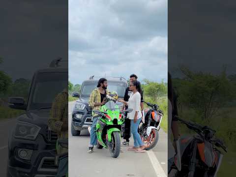 Cycle Rider Ka Aukat 🔥 || Sumon Stunts #shorts #ktm #youtubeshorts