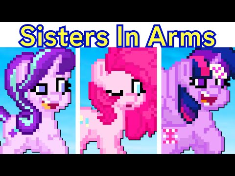 FNF SISTERS IN ARMS (MLP x CN TAKEOVER PIBBY CORRUPT) Starlight, Pinkie Pie, Twilight Sparkle
