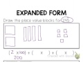 Exploring Expanded Notation with 3-Digit Numbers