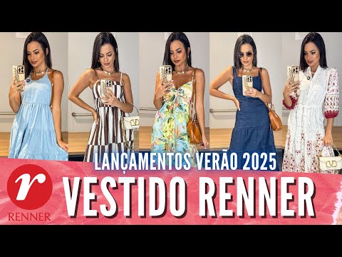 RENNER l SÓ VESTIDOS FEVEREIRO 2025 COM 20% DESCONTO 🙀🙀🏃🏻‍♀ #provador #cupomrenner