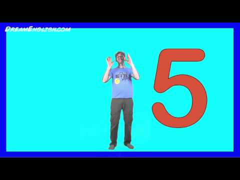 Counting 1 to 5 Song - YouTube