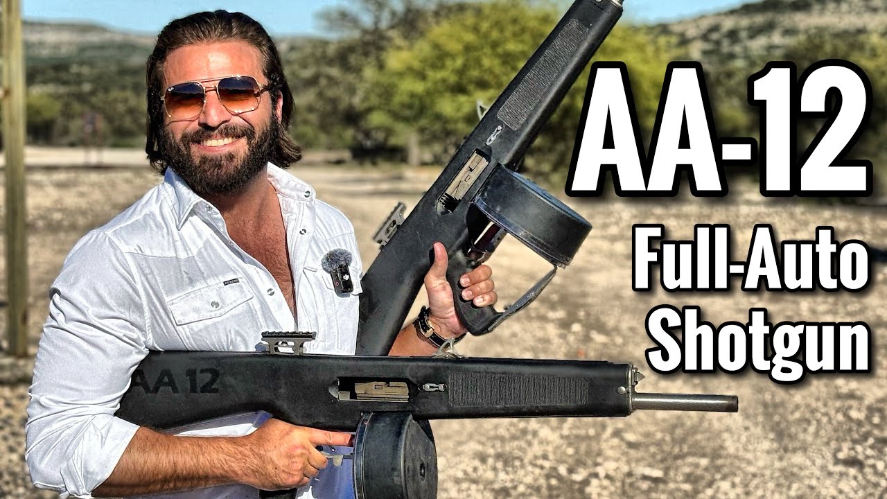 The AA-12 - Legendary Full Auto Shotgun